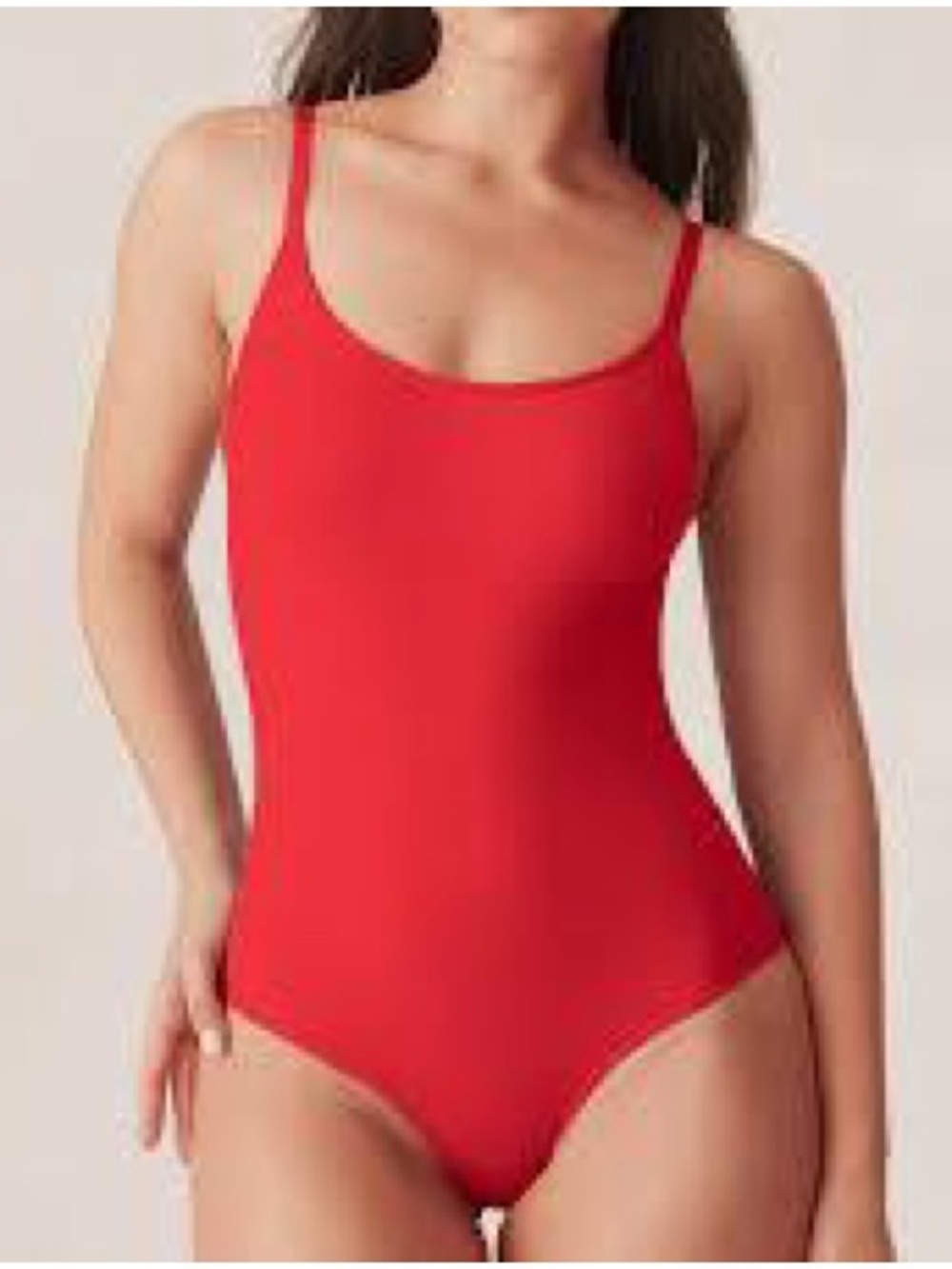 Shapermint  Essentials Smooth Shaper Bodysuit — red M NWT
